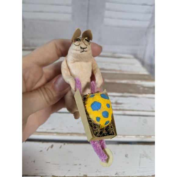 BlumChen ? Rabbit barrel Easter bunny figurine egg - Picture 6 of 8